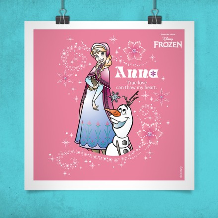 True Anna, Frozen Πόστερ