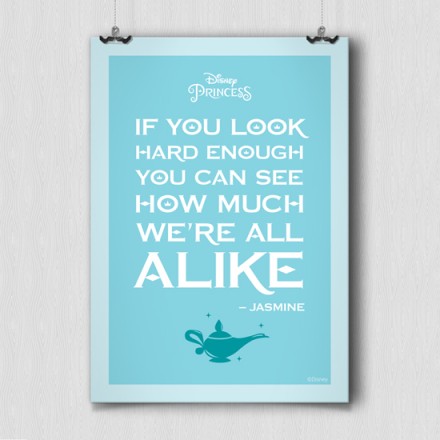 We are all alike, Princess Πόστερ