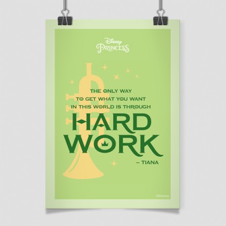 Hard Work! Πόστερ