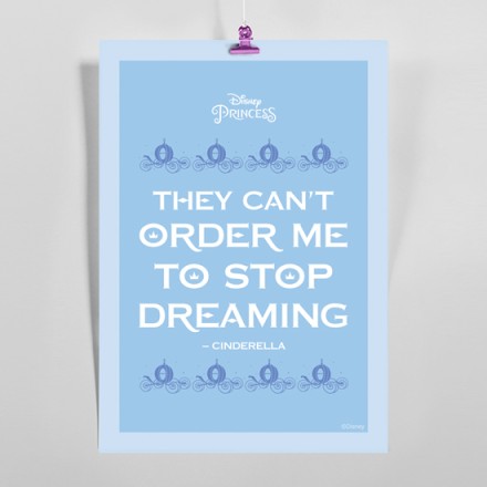 They can't order me to stop dreaming! Πόστερ