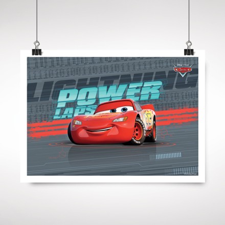 power laps, Cars Πόστερ