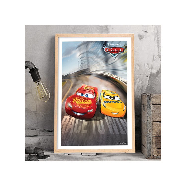 Πόστερ Αγώνας για τη νίκη , Cars 