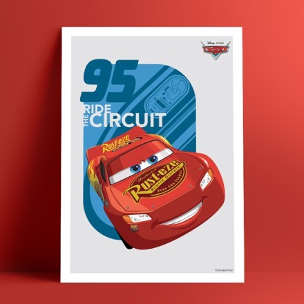 ride the circuit Πόστερ