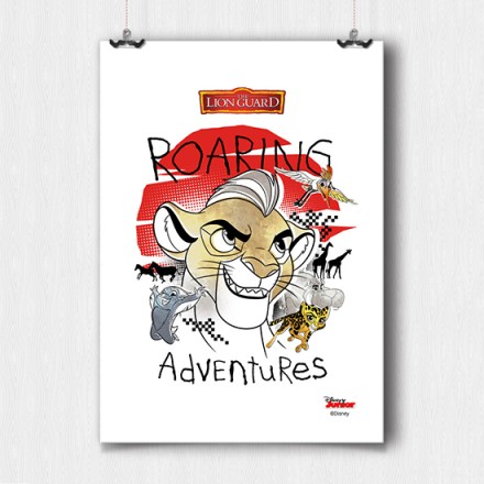 Roaring Adventures! Πόστερ