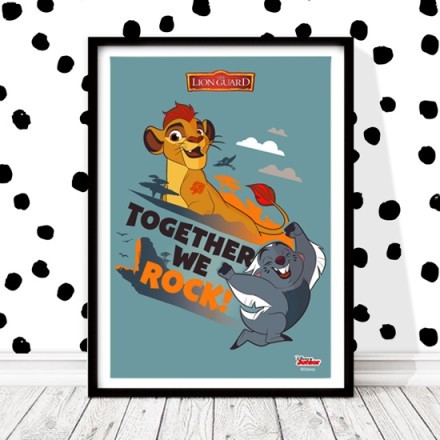 Together we rock, The Lion Guard