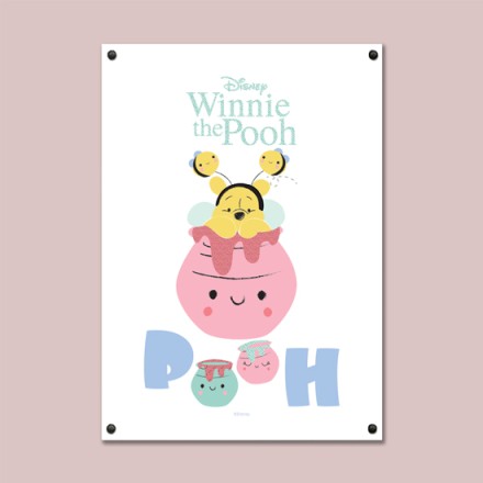 Ο Winnie the Pooh μέσα σε ένα βαζάκι με μέλι! Πόστερ