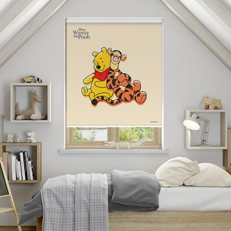 Ρολοκουρτίνα - Ρόλερ Σκίασης Winnie the Pooh & Tiger