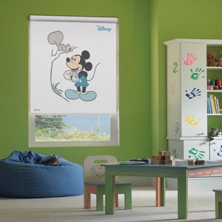 Mickey Mouse με σκιουράκι Ρολοκουρτίνα - Ρόλερ Σκίασης