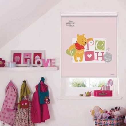 Happy Winnie the Pooh Ρολοκουρτίνα - Ρόλερ Σκίασης
