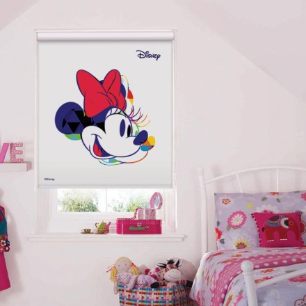 Το πρόσωπο της Minnie Mouse Ρολοκουρτίνα - Ρόλερ Σκίασης