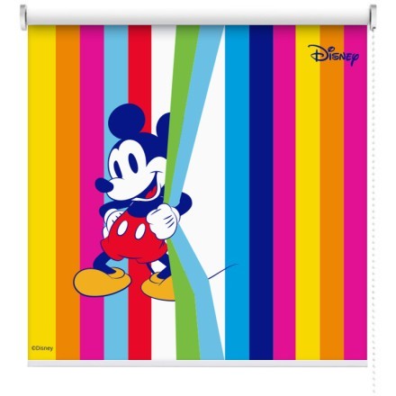 Mickey Mouse με πολύχρωμο φόντο!!