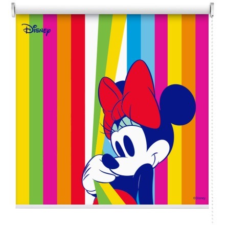 Minnie Mouse με πολύχρωμες ρίγες