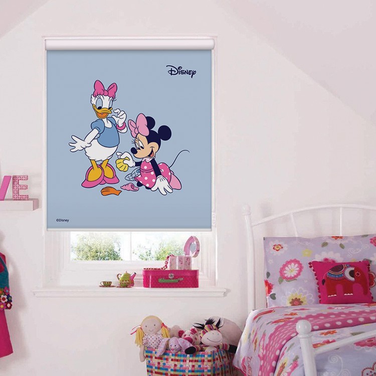 Ρολοκουρτίνα - Ρόλερ Σκίασης Daisy Duck & Minnie Mouse,καλές και αγαπημένες φίλες