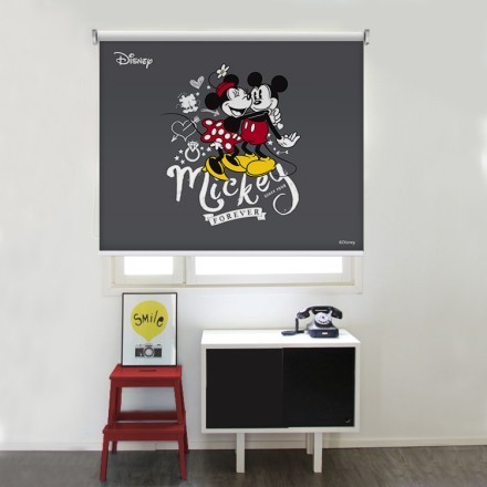 Minnie & Mickey Mouse θα ναι για ΠΑΝΤΑ μαζί! Ρολοκουρτίνα - Ρόλερ Σκίασης