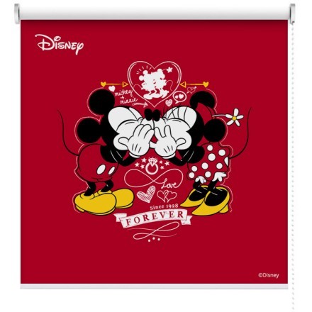 Minnie & Mickey Mouse δίνουν φιλάκια Ρολοκουρτίνα - Ρόλερ Σκίασης