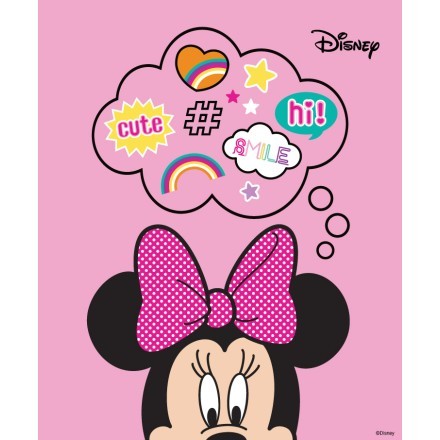Minni Mouse is thinking about......