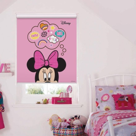 Minni Mouse is thinking about...... Ρολοκουρτίνα - Ρόλερ Σκίασης