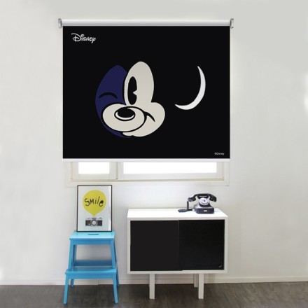 Mickey Mouse σε δύο όψεις Ρολοκουρτίνα - Ρόλερ Σκίασης