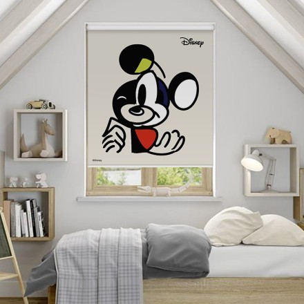 Η φιγούρα του Mickey Mouse!!! Ρολοκουρτίνα - Ρόλερ Σκίασης