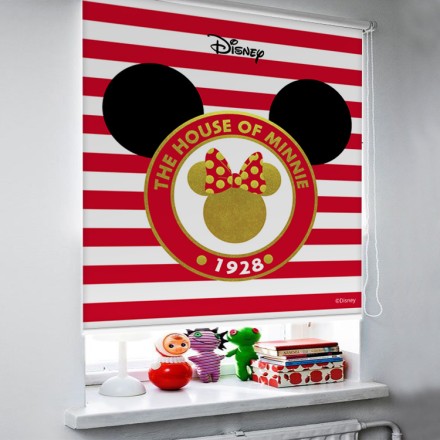 The House Of Minnie Mouse Ρολοκουρτίνα - Ρόλερ Σκίασης