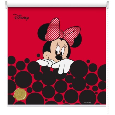 Η Minnie Mouse κρύβεται χαριτωμένα Ρολοκουρτίνα - Ρόλερ Σκίασης