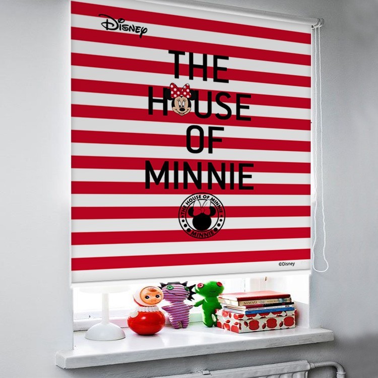 Ρολοκουρτίνα - Ρόλερ Σκίασης Το σπίτι της Minnie Mouse