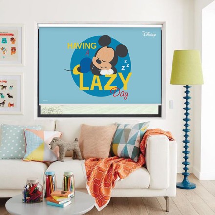 Έχω μια βαρετή μέρα, Mickey Mouse Ρολοκουρτίνα - Ρόλερ Σκίασης