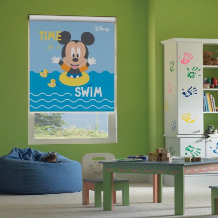 Time for a swim, Mickey Mouse Ρολοκουρτίνα - Ρόλερ Σκίασης