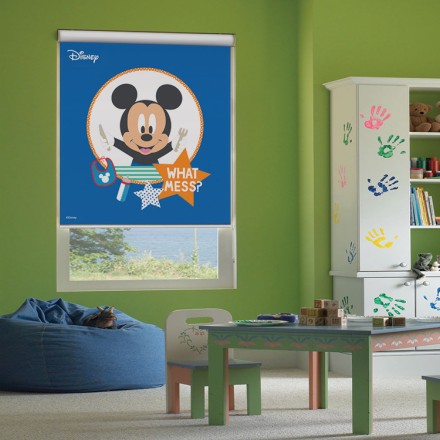 What mess?? Mickey Mouse Ρολοκουρτίνα - Ρόλερ Σκίασης