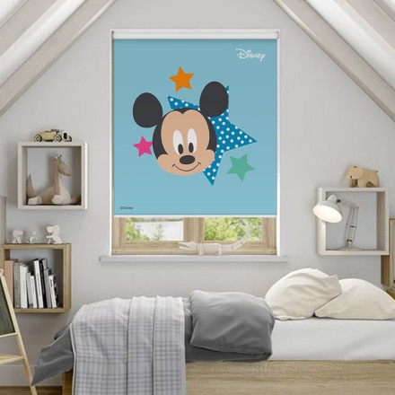 Mickey Mouse with stars Ρολοκουρτίνα - Ρόλερ Σκίασης