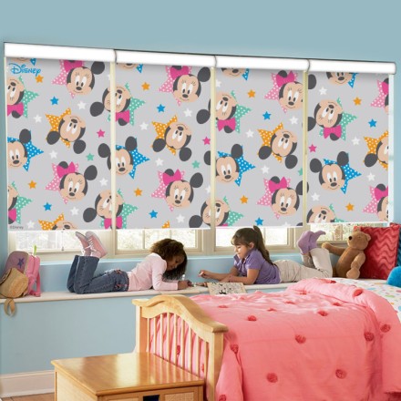 Minnie & Mickey Mouse pattern Ρολοκουρτίνα - Ρόλερ Σκίασης