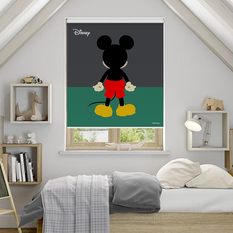 Ρολοκουρτίνα - Ρόλερ Σκίασης Η φιγούρα του Mickey Mouse!!