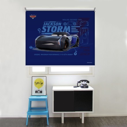 Jackson Storm, Cars Ρολοκουρτίνα - Ρόλερ Σκίασης