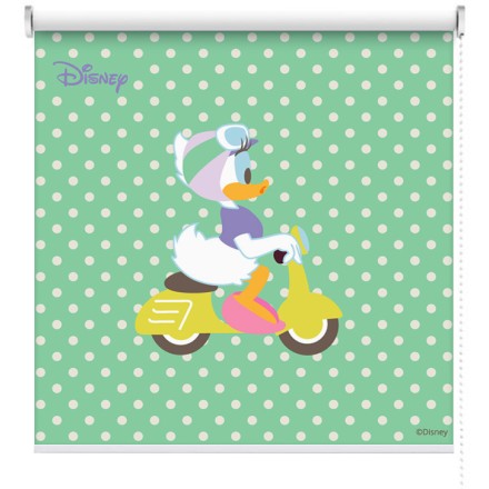 Daisy duck με βέσπα