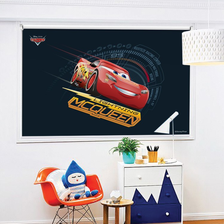 Ρολοκουρτίνα - Ρόλερ Σκίασης Lightning McQueen..!