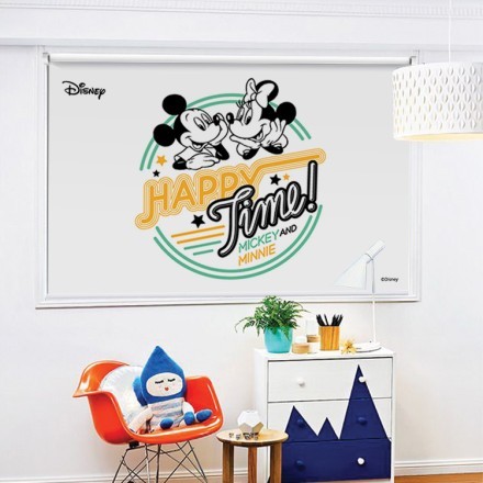 Happy time, Mickey & Minnie Mouse Ρολοκουρτίνα - Ρόλερ Σκίασης