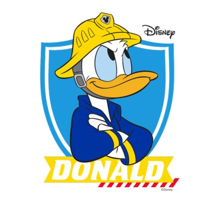 Firefighter Donald Duck