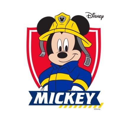 Firefighter Mickey Mouse
