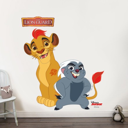 Kion & Bunga! Αυτοκόλλητο Τοίχου