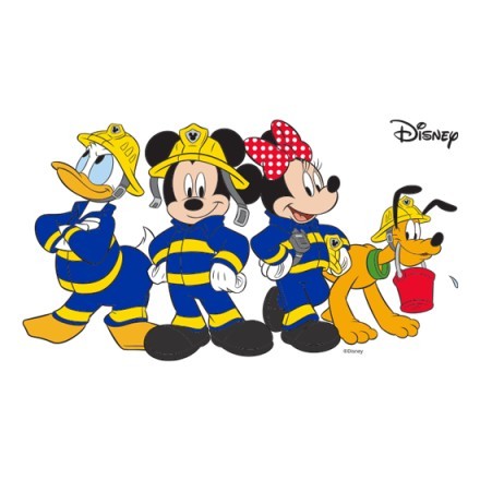 Mickey Mouse and the rescue team