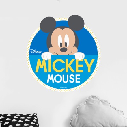 Mickey Mouse smile! Αυτοκόλλητο Τοίχου