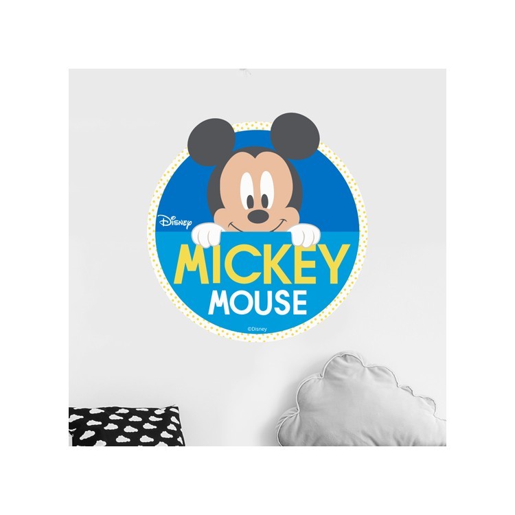 Αυτοκόλλητο Τοίχου Mickey Mouse smile!