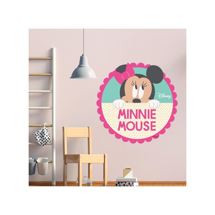 Αυτοκόλλητο Τοίχου Minnie Mouse...!