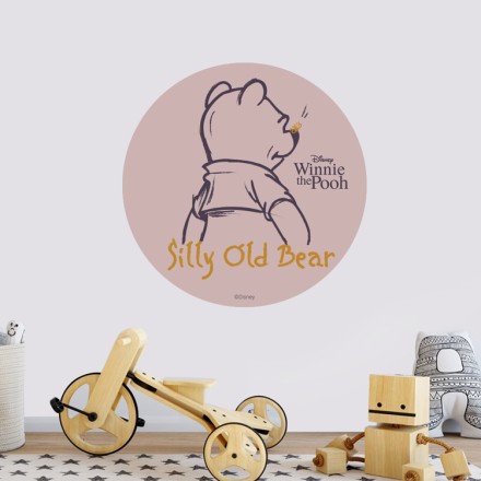 Winnie the Pooh ένα ανόητο αρκουδάκι! Αυτοκόλλητο Τοίχου