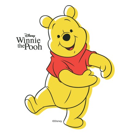 Winnie the Pooh χορεύει χαρούμενα