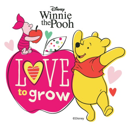 Love to grow, Winnie the Pooh