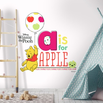 A is for apple,Winnie the Pooh