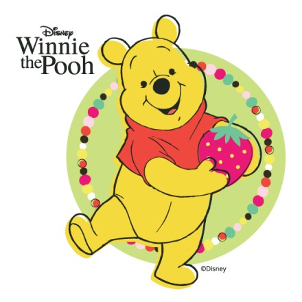 Winnie the Pooh με φράουλα