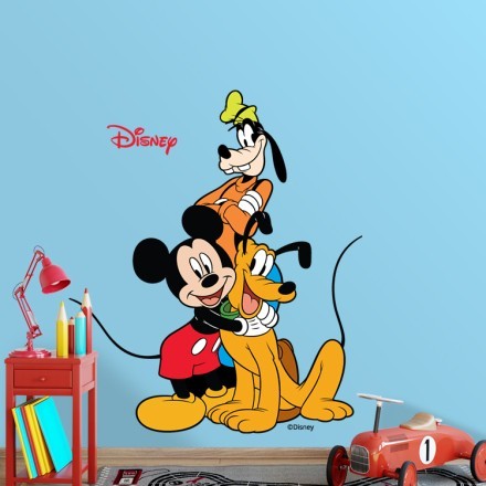 Mickey & friends Αυτοκόλλητο Τοίχου