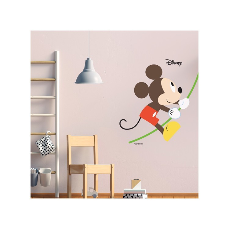 Αυτοκόλλητο Τοίχου Mickey Mouse jumps